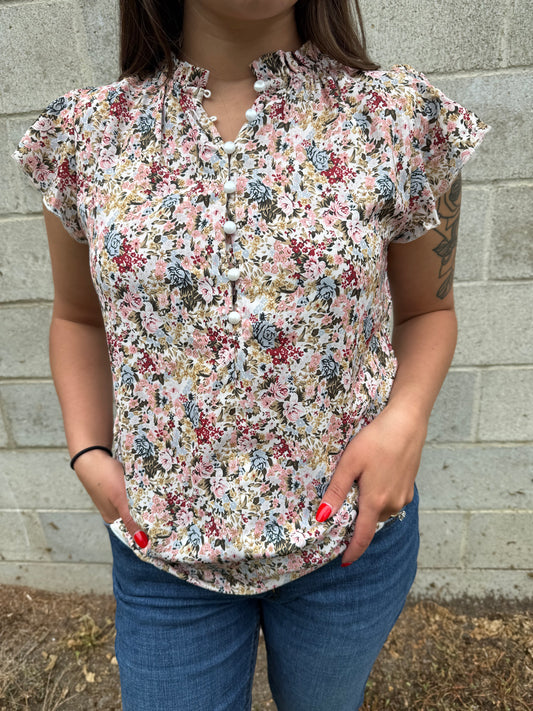 Petal & Pearl Blouse